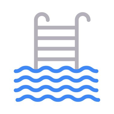 yüzme renk çizgisi simgesi