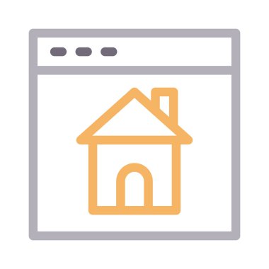 web sayfası renk çizgisi simgesi