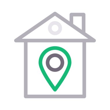 harita renk çizgisi simgesi