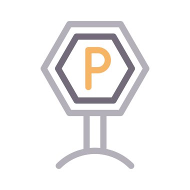 işaret renk çizgisi simgesi