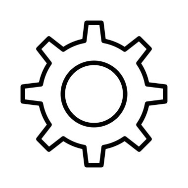 İnce Çizgi Vektör Simgesi