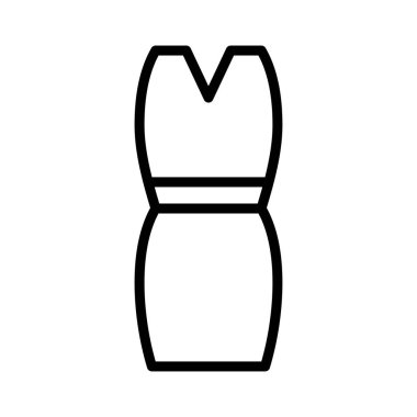 bez ince hat vektör simge