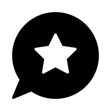 Glyph düz vektör simgesini gözden geçirir