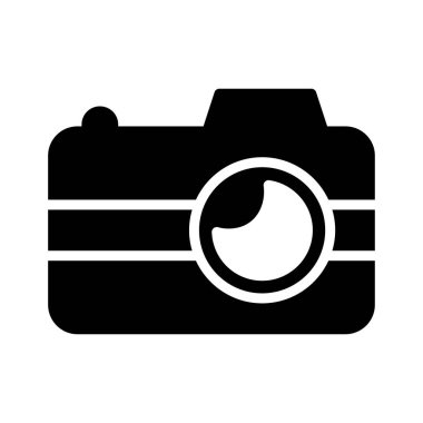 yakalama glif düz vektör simgesi