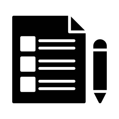 belge glyph düz vektör simgesi