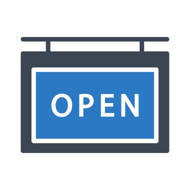 karton glyph renk vektör simgesi