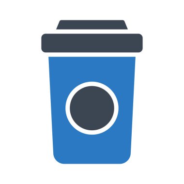 çay glif renk vektör simge