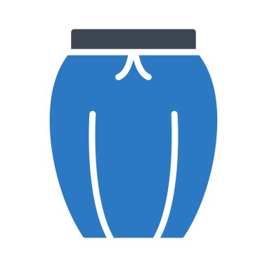 bez glif simge renk vektör