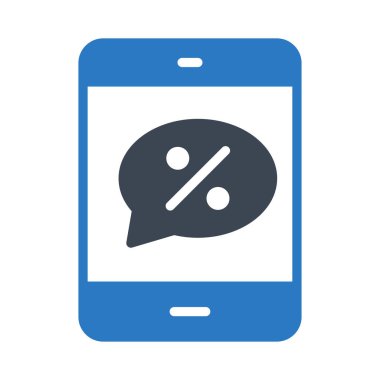 teklif glyph renk vektör simgesi