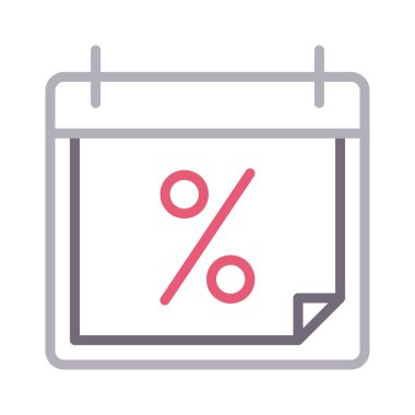 teklif renk çizgisi vektör simgesi