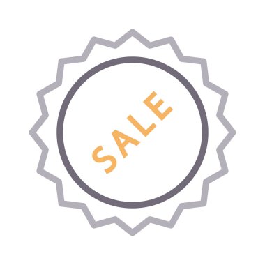 Etiket renk çizgisi vektör simgesi