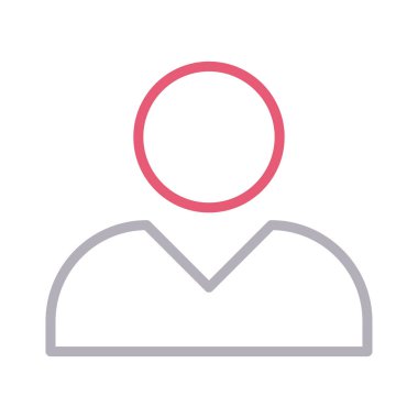 hesap renk çizgisi vektör simgesi