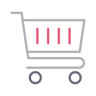 tramvay renk çizgisi vektör simgesi