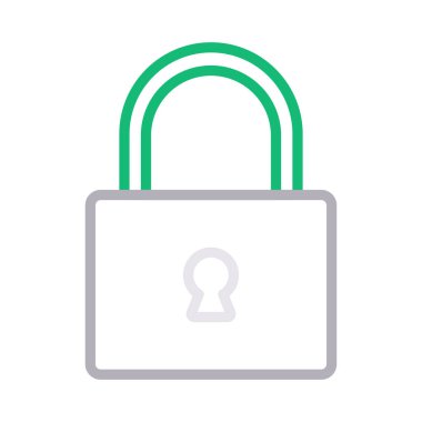 özel renk çizgisi vektör simgesi