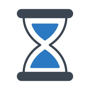 kronometre glyph renk vektör simgesi