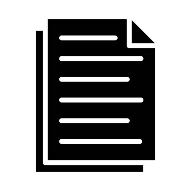 belge glyph düz vektör simgesi