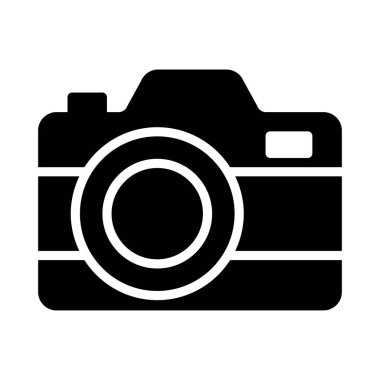 yakalama glif düz vektör simgesi