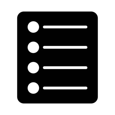 belge glyph düz vektör simgesi