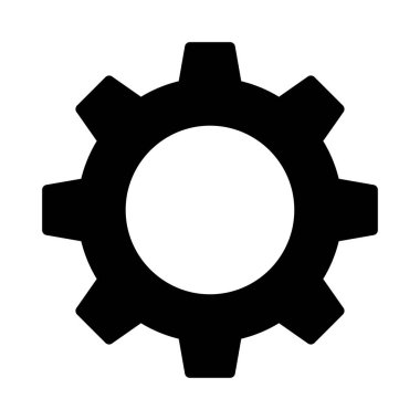 glif düz vektör simgesini yapılandırma