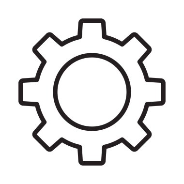 ince çizgi vektör simgesi yapılandırma