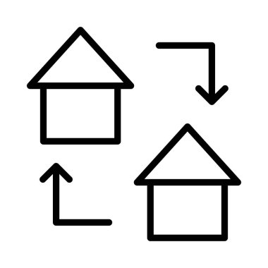 ince çizgi vektör simge oluşturma