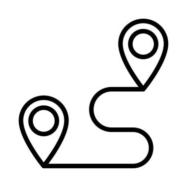 ince çizgi vektör simgesini izleme