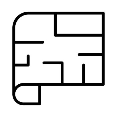 ince çizgi vektör simge oluşturma