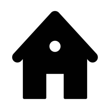 Daire glif simge vektör