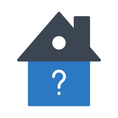 bilinmeyen glyph renk vektör simgesi