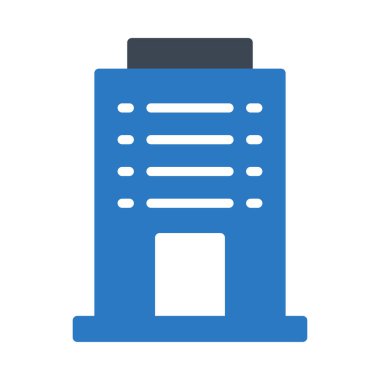 daire glyph renk vektör simgesi