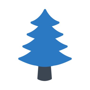 Doğa glif simge renk vektör