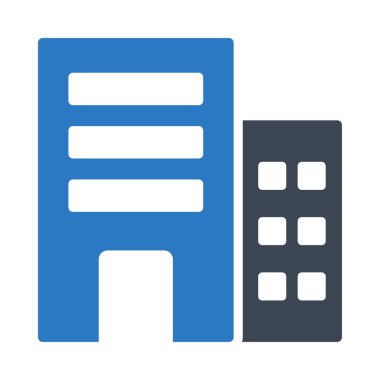 daire glyph renk vektör simgesi