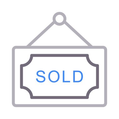 karton renk çizgisi vektör simgesi