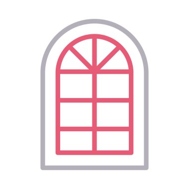 ev renk çizgisi vektör simgesi