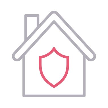 kalkan renk çizgisi vektör simgesi