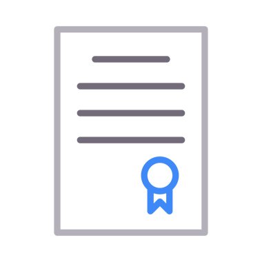 Bina renk çizgi vektör simge