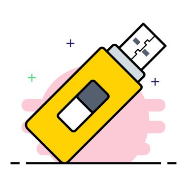 sürücü glyph düz vektör simgesi