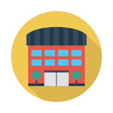 Daire glif simge vektör