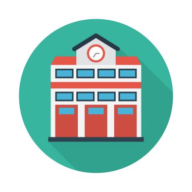 Daire glif simge vektör