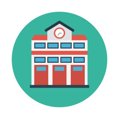 Daire glif simge vektör