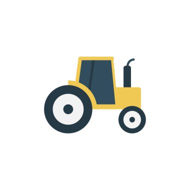 çiftlik kabartması düz vektör simgesi