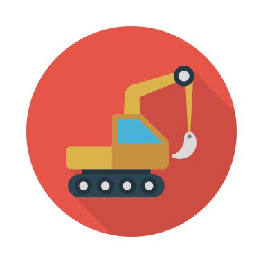 Araç glif düz vektör simge