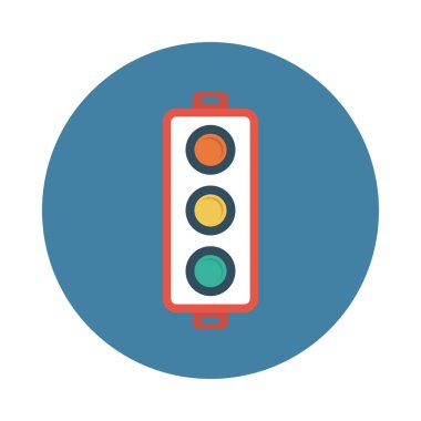 sinyal glyph düz vektör simgesi