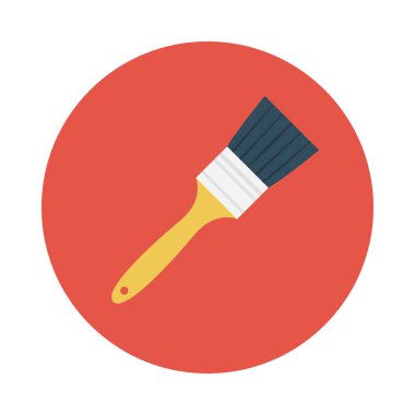 renk glyph düz vektör simgesi