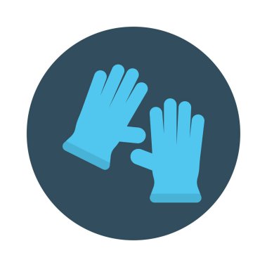 el glyph düz vektör simgesi