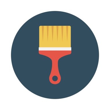 renk glyph düz vektör simgesi