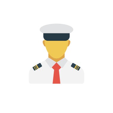 koruma glyph düz vektör simgesi