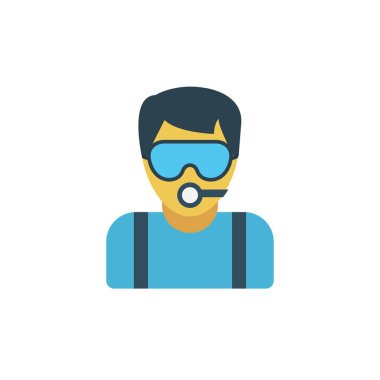 boy glyph düz vektör simgesi