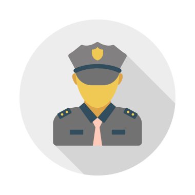 koruma glyph düz vektör simgesi