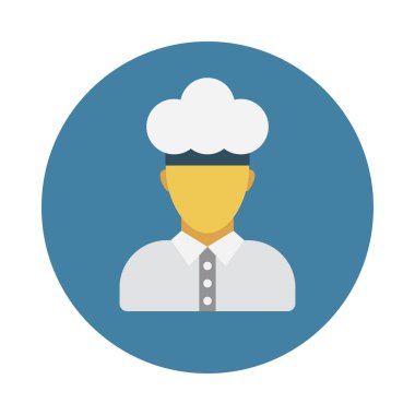 cook glyph düz vektör simgesi